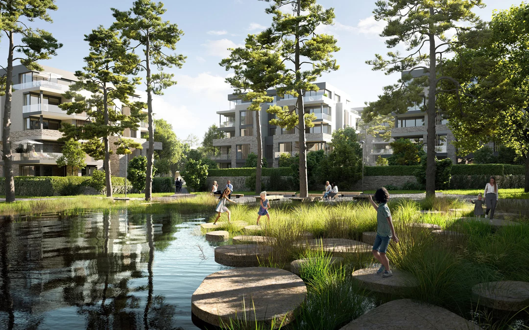 Crestyl Sarka ptaci pohled jezirko